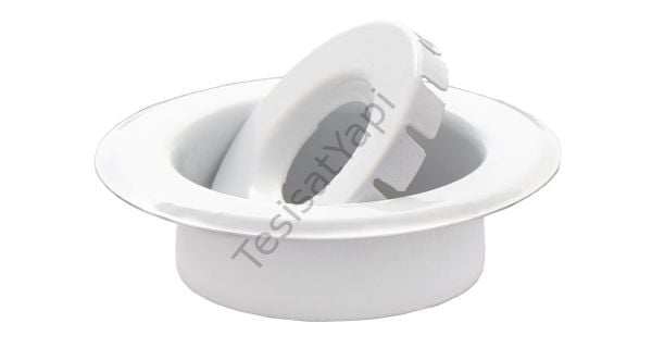 Sprinkler Rozeti 3/4 Çift Parça Beyaz