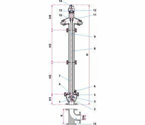 Yangın Hıdrantı Yer Üstü Q100-125 cm