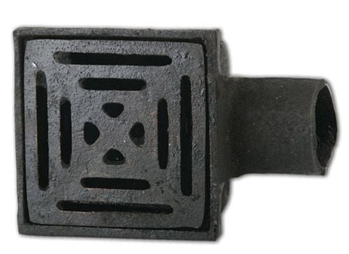 Döküm Yer Sifonu / Süzgeci Yandan Çıkışlı 15*15 Q50