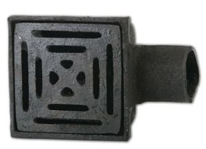 Döküm Yer Sifonu / Süzgeci Yandan Çıkışlı 15*15 Q50