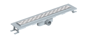 Paslanmaz Line Etekli Duş Kanalı / Izgarası 20 cm