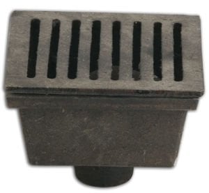 Döküm Yer Sifonu / Süzgeci Alttan Çıkışlı 20*20 Q70