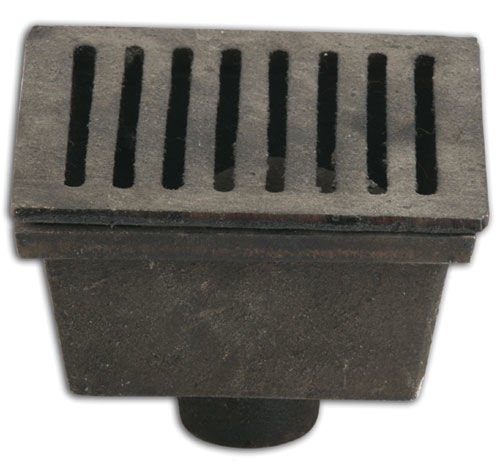 Döküm Yer Sifonu / Süzgeci Alttan Çıkışlı 20*20 Q70