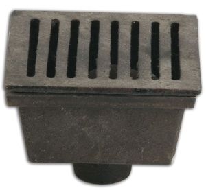 Döküm Yer Sifonu / Süzgeci Alttan Çıkışlı 25*25 Q100