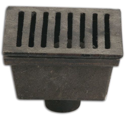 Döküm Yer Sifonu / Süzgeci Alttan Çıkışlı 25*25 Q100
