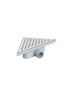 Paslanmaz Line Duş Kanalı / Izgarası Üçgen 33 cm