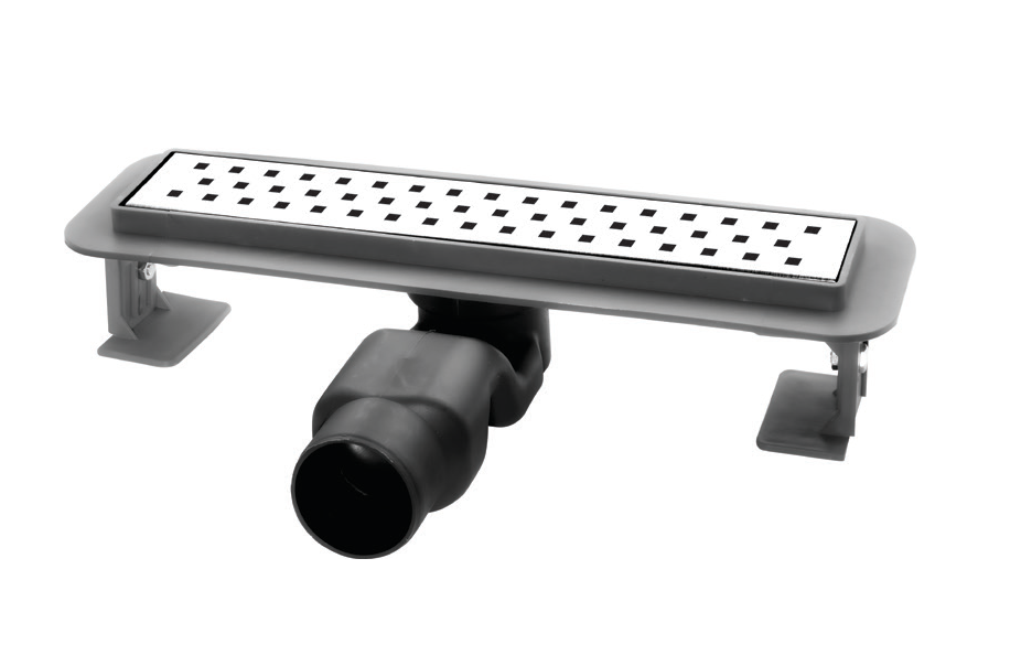 Paslanmaz Pera Duş Kanalı / Izgarası 360 Derece Ekonomik 40 cm