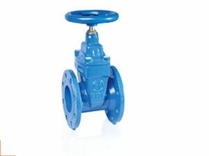 Sürgülü Vana Elastomer Baskılı Sfero Döküm F4 DN40 11/2''