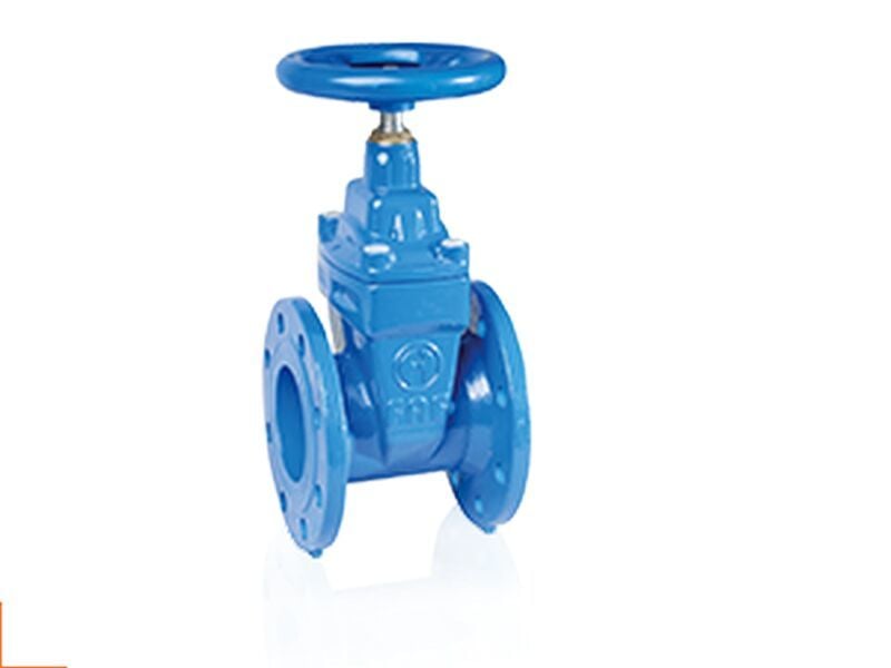 Sürgülü Vana Elastomer Baskılı Sfero Döküm F4 DN40 11/2''
