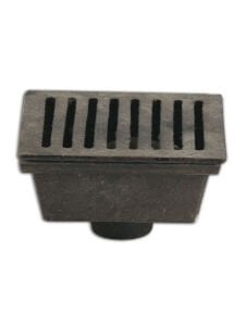 Döküm Yer Otopark Sifonu / Süzgeci Alttan Çıkışlı 15*15 Q70