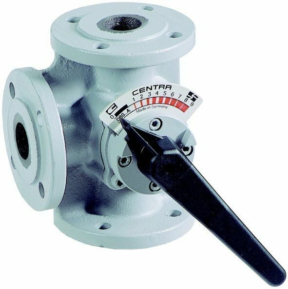 Üç Yollu Motorlu Vana Gövde Flanşlı DN40-11/2