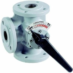 Üç Yollu Motorlu Vana Gövde Flanşlı DN65-21/2