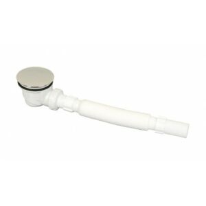 Plastik Duş Troblemi Körüklü Krom Tapa Q50 / 80 mm