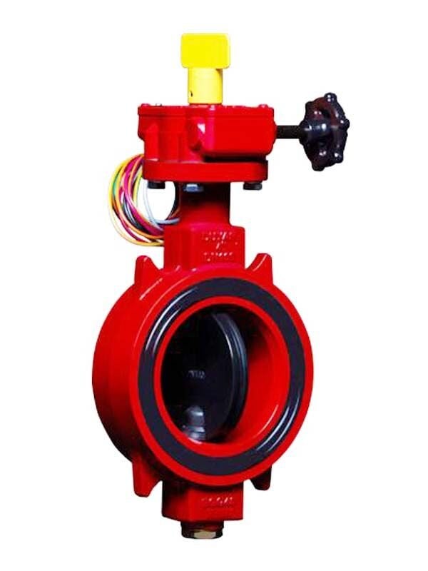 Kelebek Vana İzleme Anahtarlı DN100-4''