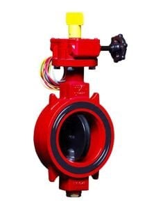 Kelebek Vana İzleme Anahtarlı DN125-5''