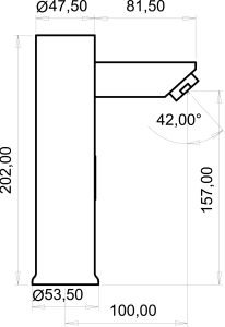 Fotoselli / Sensörlü Lavabo Bataryası Option Tek Su Girişli