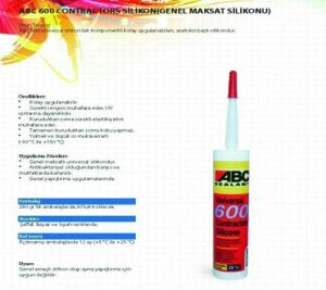 Silikon Beyaz Abc&Sika 280 ml/250 gr