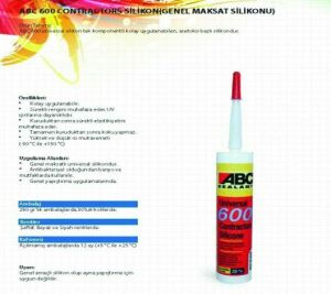 Silikon Beyaz Abc&Sika 280 ml/250 gr