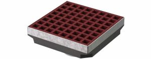 Otopark Sifonu Paslanmaz 30*30 Q100