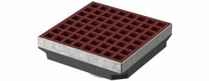 Otopark Sifonu Paslanmaz 30*30 Q100