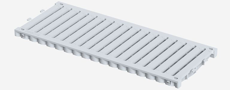 Pvc Drenaj Kanal Izgarası Kilitli 200*500