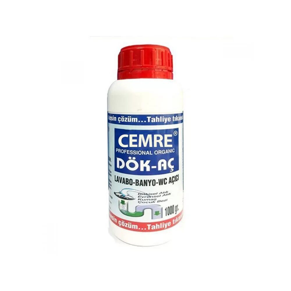 Lavabo Açıcı Dök Aç-Kostik 1000 ML