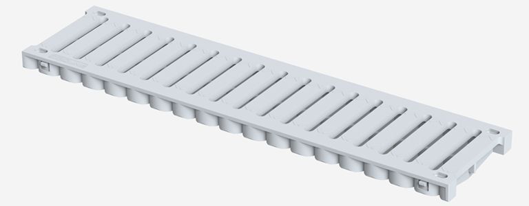 Pvc Drenaj Kanal Izgarası Kilitli 130*500