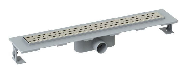 Paslanmaz Pera Etekli Duş Kanalı / Izgarası 50 cm