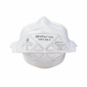 3M N95 Tipi FFP1 9101 Ventilsiz Solunum Maskesi - Paketli ( 25 Adet )