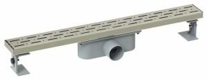 Paslanmaz Duş Kanalı / Izgarası Paslanmaz Çerçeveli 60 cm