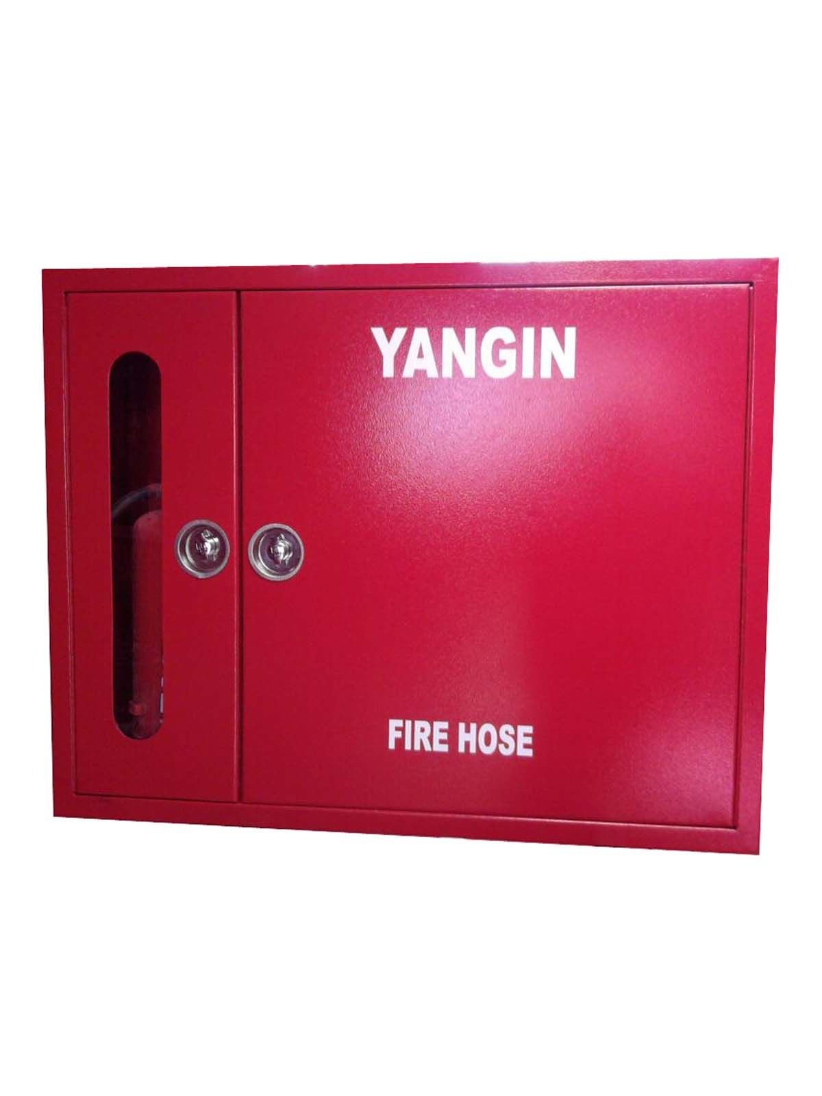 Yangın Dolabı Set 70*90 Tüp Kabinli 1\'\' Vanalı 30 m Hortumlu Tüp Hariç