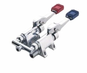 Pedallı Musluk/Pedallı Batarya Çift Pedallı