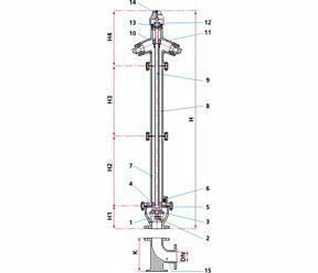 Yangın Hidrantı Yer Üstü Q100-175 cm