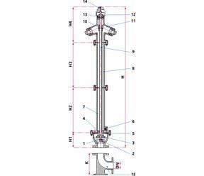 Yangın Hidrantı Yer Üstü Q100-175 cm