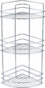 Metal Tel Köşe Şampuanlık Üçlü 22X22