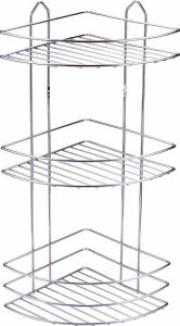Metal Tel Köşe Şampuanlık Üçlü 22X22