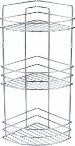 Metal Tel Köşe Şampuanlık Üçlü 22X22