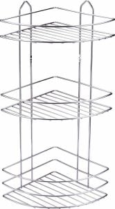 Metal Tel Köşe Şampuanlık Üçlü 22X22