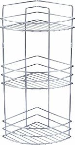 Metal Tel Köşe Şampuanlık Üçlü 22X22