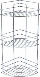 Metal Tel Köşe Şampuanlık Üçlü 22X22