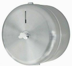 Paslanmaz Tuvalet Kağıt Dispanseri Jumbo Cimri 304 Kalite Q21 cm