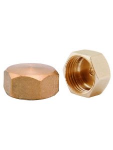 Pirinç Sarı Tapa Dişi İç Dişli-1/8''