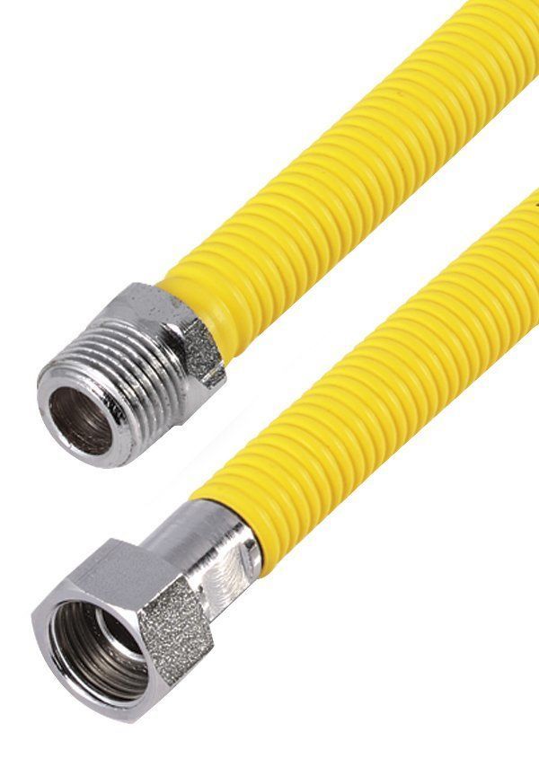 Kombi Doğal Gaz Bağlantı Hortumu 3/4-3/4 30 cm