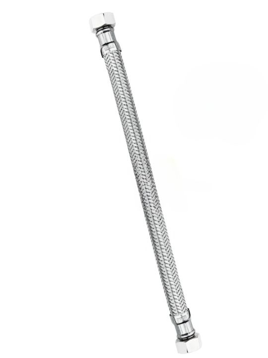 Çelik Fleks Bağlantı Hortumu 3/8-3/8 40 cm