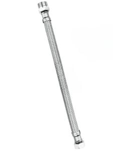 Çelik Fleks Bağlantı Hortumu 3/8 Nipel-3/8 Rakor 30 cm