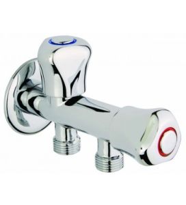 Beta Klozet Taharet Musluğu Çiftli 3/8