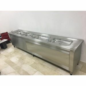 Paslanmaz Su Sebil Ünitesi 3'lü