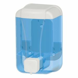 Plastik Sıvı Sabunluk Duvar Tipi Şeffaf 500 ml