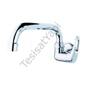 Cold Mix Duvardan Tek Su Girişli Batarya Yandan Kollu