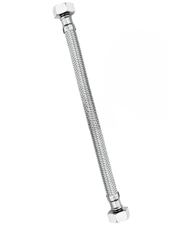 Çelik Fleks Bağlantı Hortumu Ekstra 1/2-1/2 60 cm
